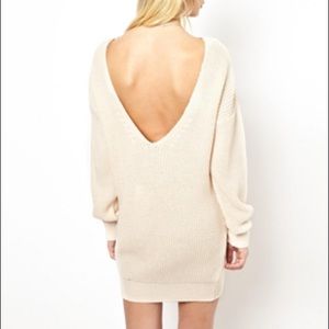 Daisy Street Fisherman Sweaterdress (Blue)